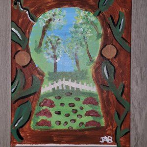 Original artwork "Secret garden"